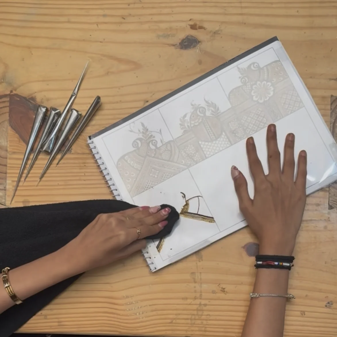 Mehendi Masterclass Practice Book - Image 2